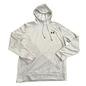 Under Armour Mens Fleece Twist Hoodie/Sweatshirt-Gray-Large-GUC